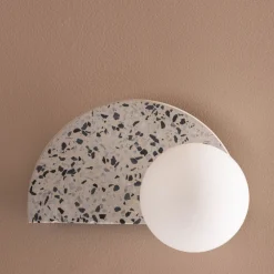 Hot Venture Home ABBEVILLE Applique murale en terrazzo