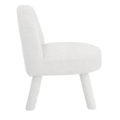 Best Drawer ABICA Fauteuil en tissu bouclette