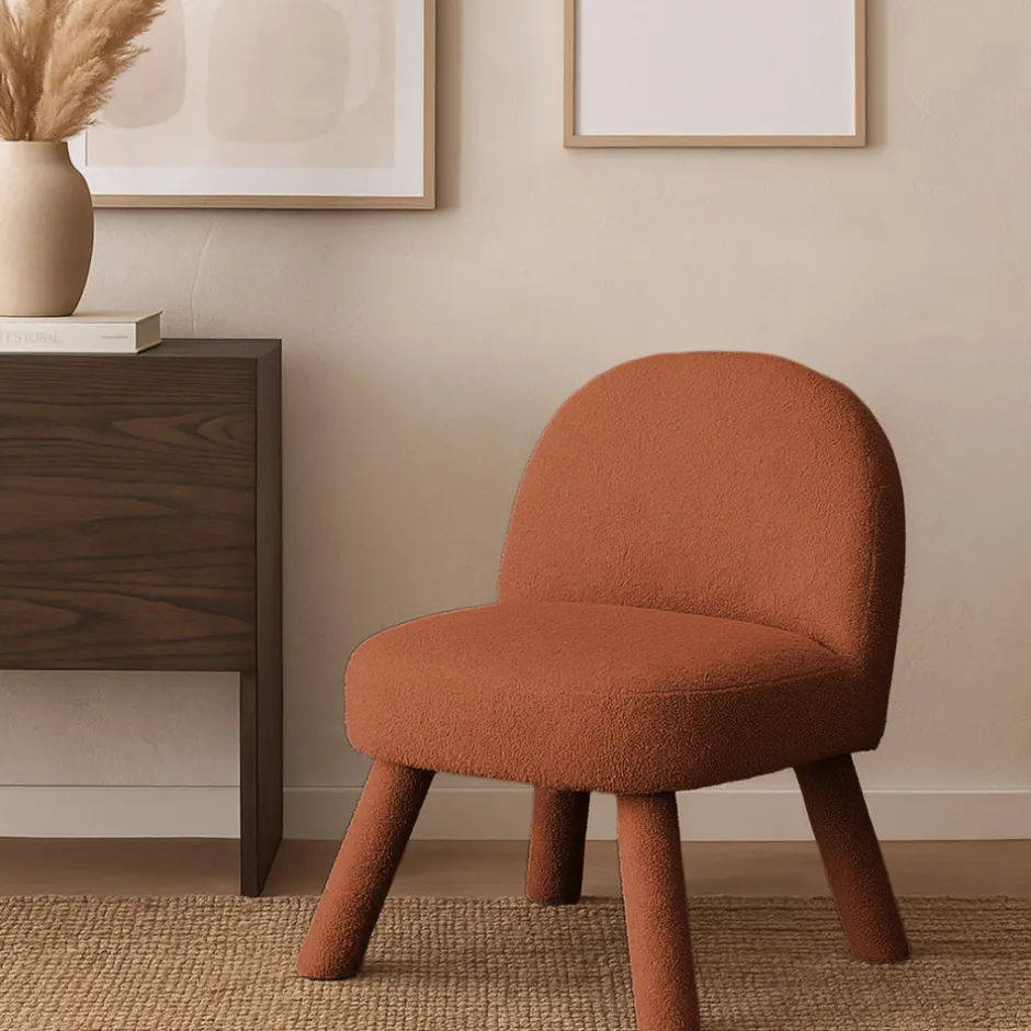 Outlet Drawer ABICA Fauteuil en tissu bouclette