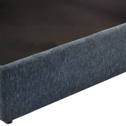 Discount Drawer ACARA Lit coffre matelassé en tissu 140x190cm