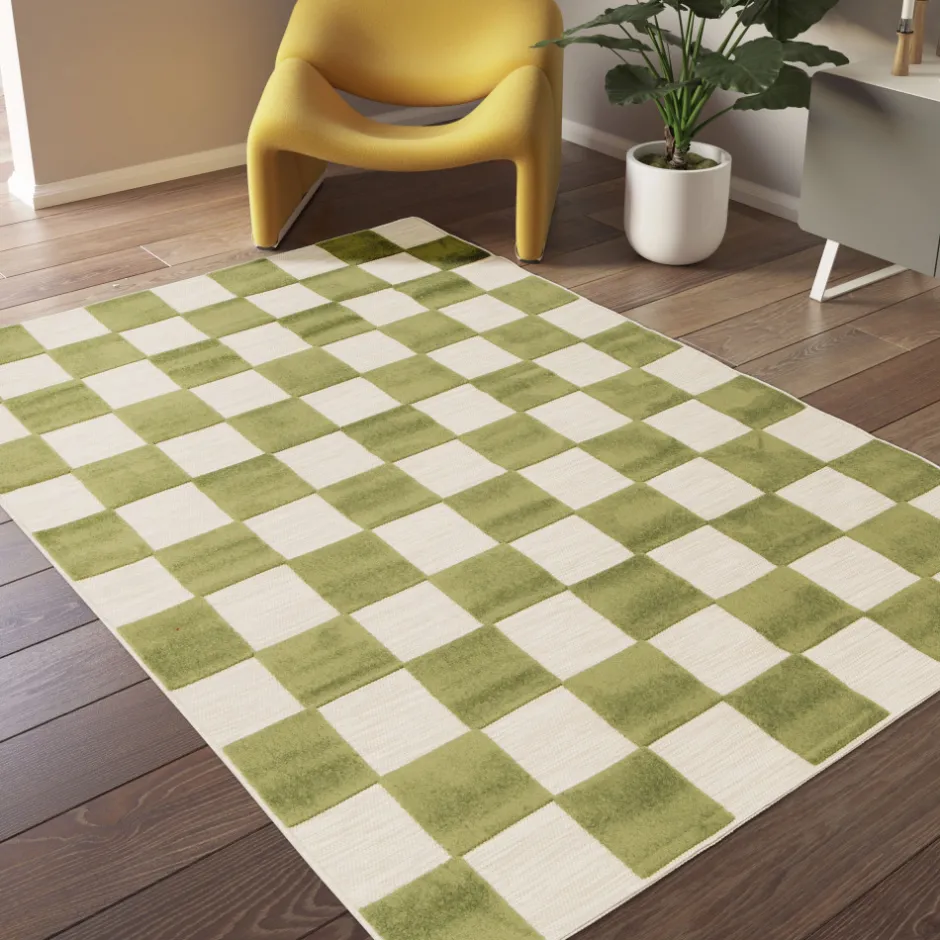 Clearance Drawer Addo – Tapis intérieur et extérieur à motif géométrique