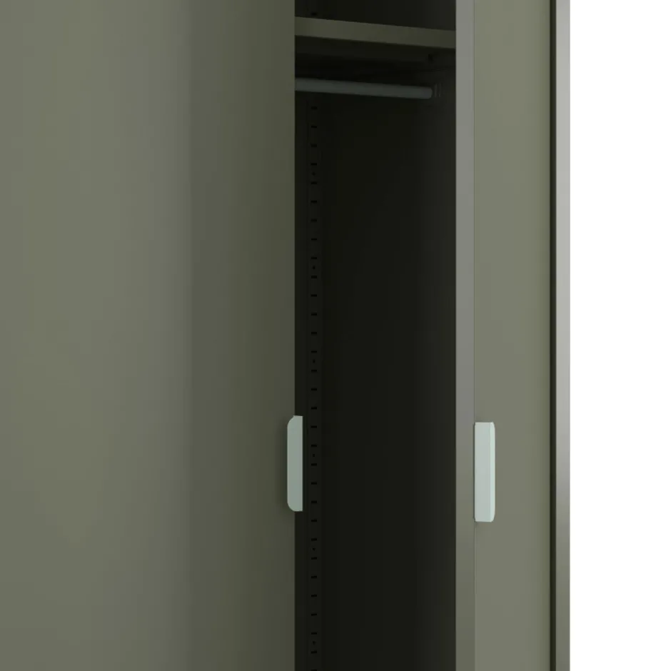 Online Drawer ADEL Armoire 2 portes en métal H180cm