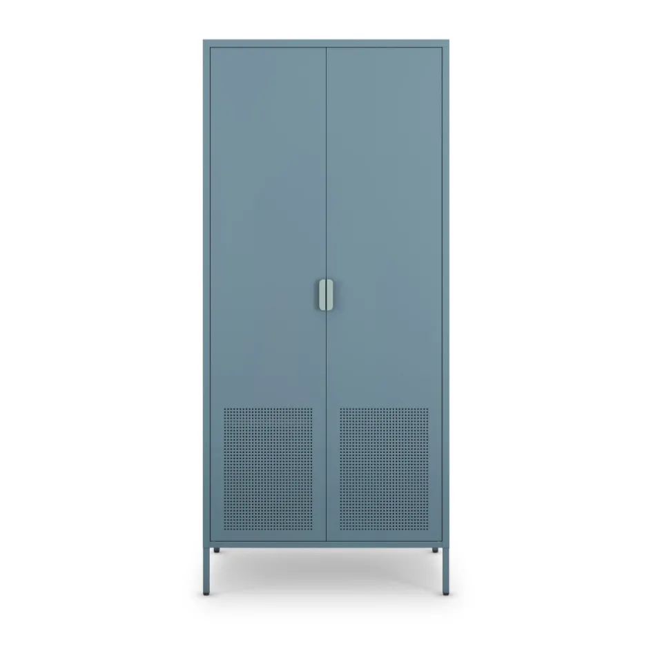 Online Drawer ADEL Armoire 2 portes en métal H180cm