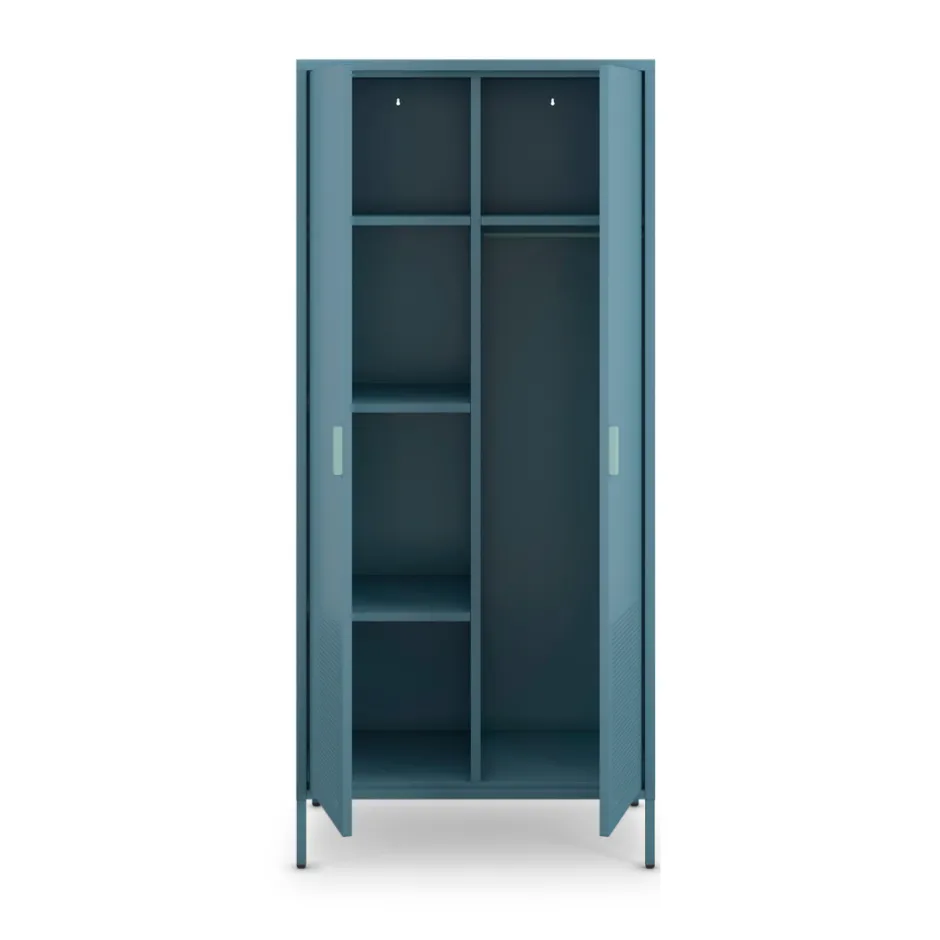 Online Drawer ADEL Armoire 2 portes en métal H180cm