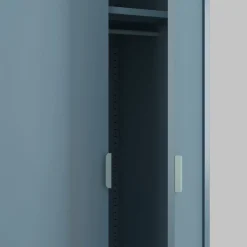 Online Drawer ADEL Armoire 2 portes en métal H180cm