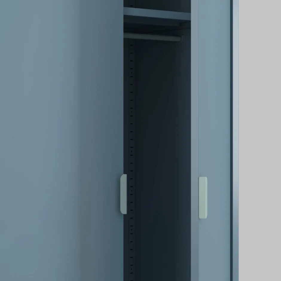 Online Drawer ADEL Armoire 2 portes en métal H180cm