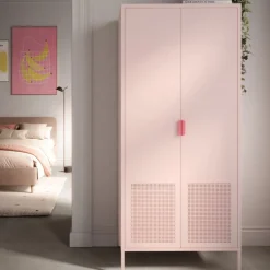 Online Drawer ADEL Armoire 2 portes en métal H180cm