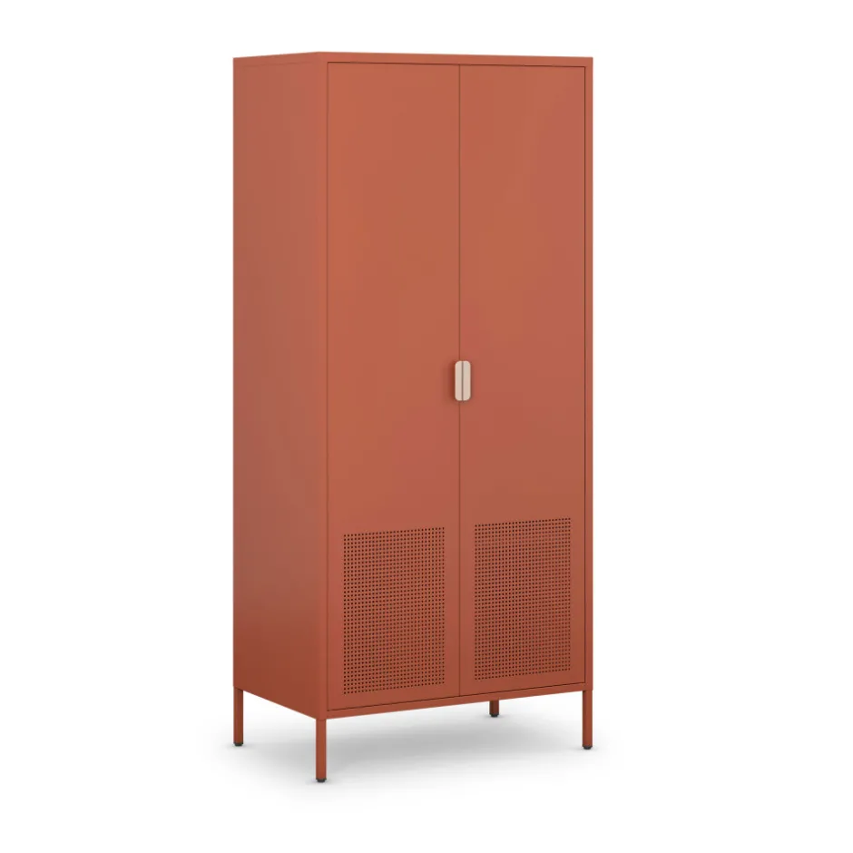 Online Drawer ADEL Armoire 2 portes en métal H180cm