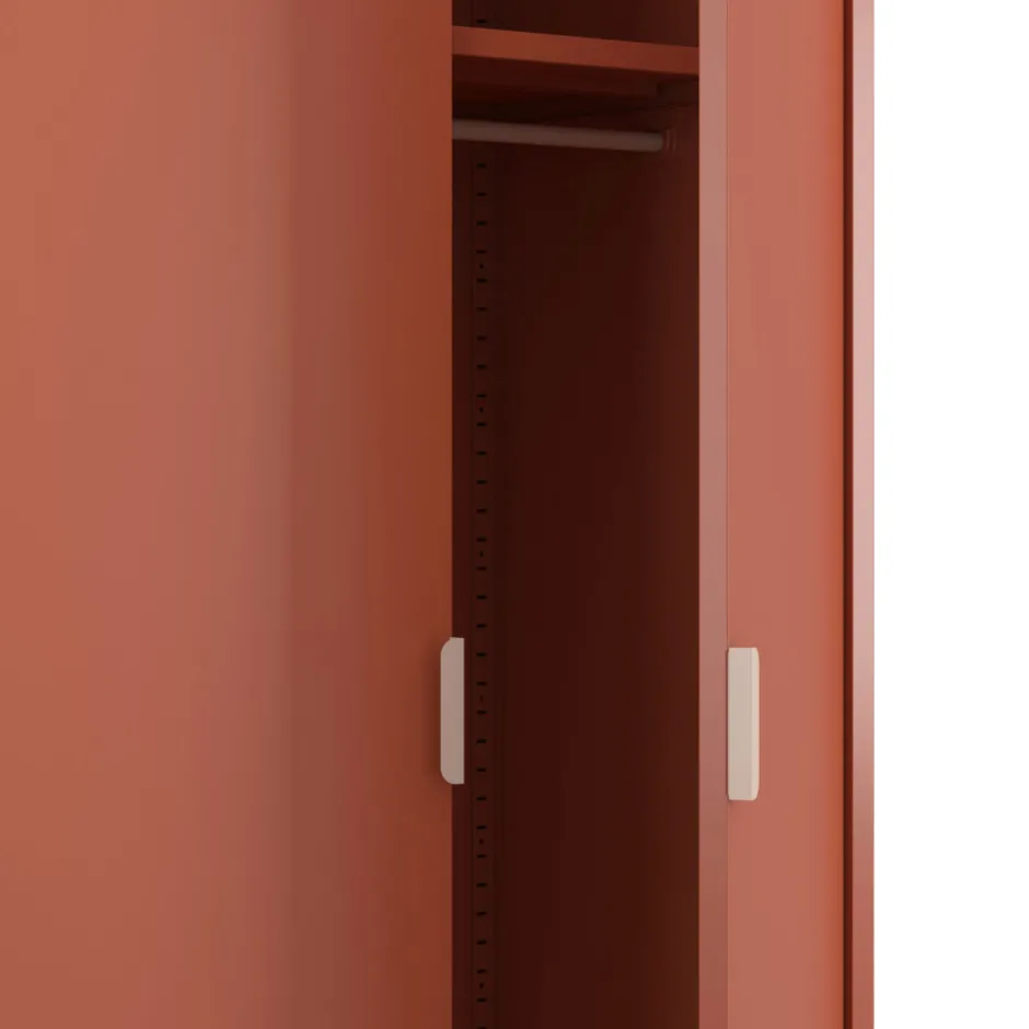 Online Drawer ADEL Armoire 2 portes en métal H180cm