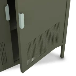 Clearance Drawer ADEL Buffet haut 2 portes en métal H110cm
