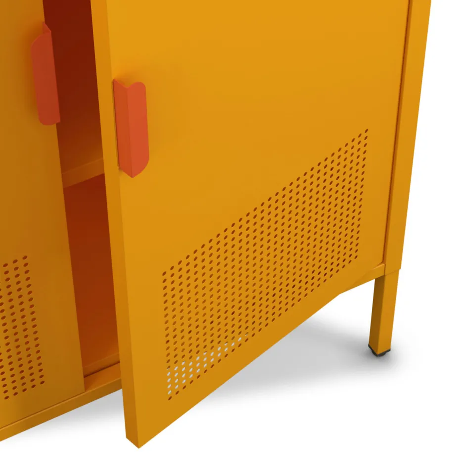 Clearance Drawer ADEL Buffet haut 2 portes en métal H110cm
