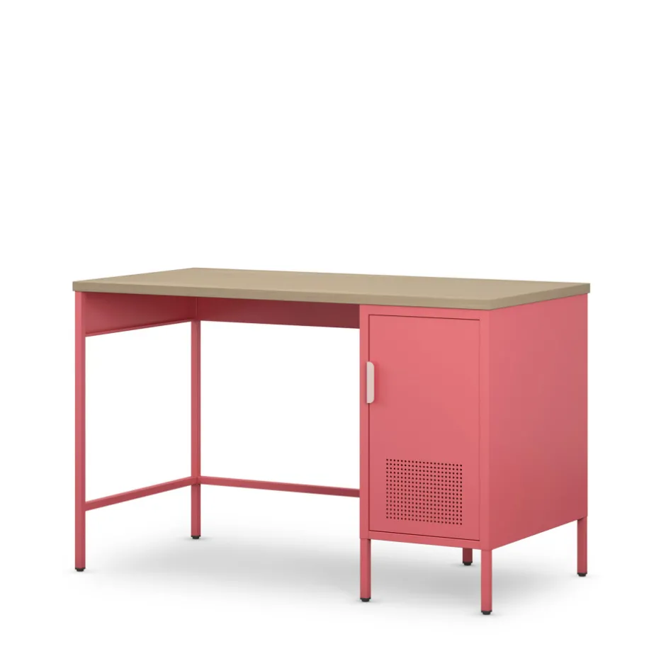 Hot Drawer ADEL Bureau 1 porte en métal L120cm