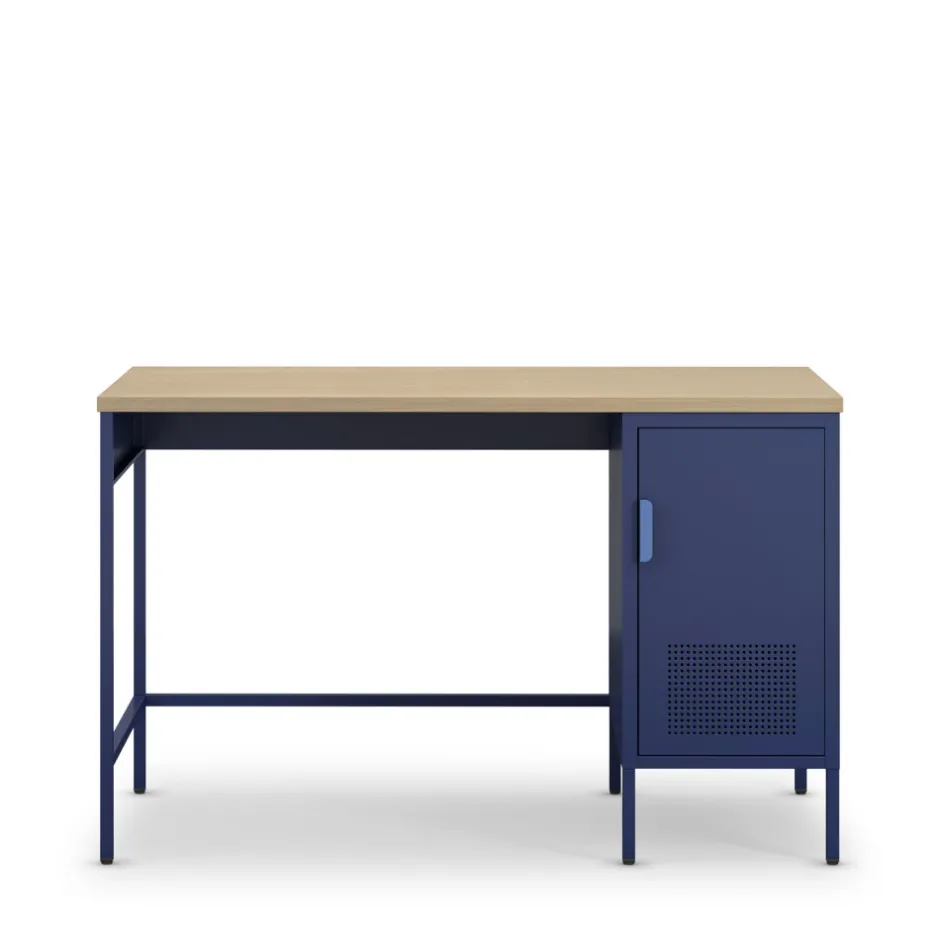 Hot Drawer ADEL Bureau 1 porte en métal L120cm