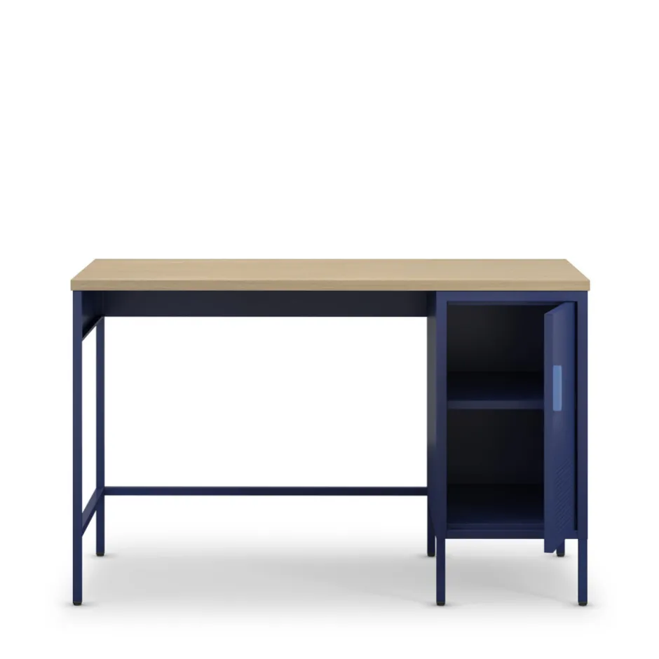 Hot Drawer ADEL Bureau 1 porte en métal L120cm