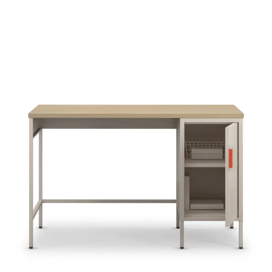Hot Drawer ADEL Bureau 1 porte en métal L120cm
