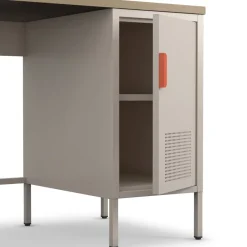 Hot Drawer ADEL Bureau 1 porte en métal L120cm
