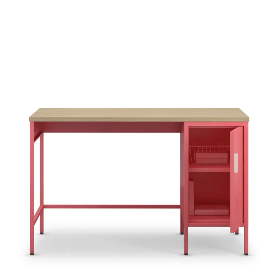 Hot Drawer ADEL Bureau 1 porte en métal L120cm