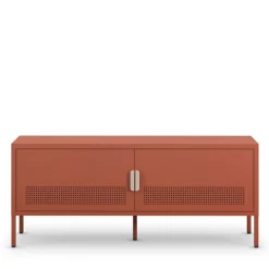 Hot Drawer ADEL Meuble TV 2 portes en métal L120cm
