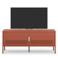 Hot Drawer ADEL Meuble TV 2 portes en métal L120cm