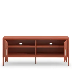 Hot Drawer ADEL Meuble TV 2 portes en métal L120cm