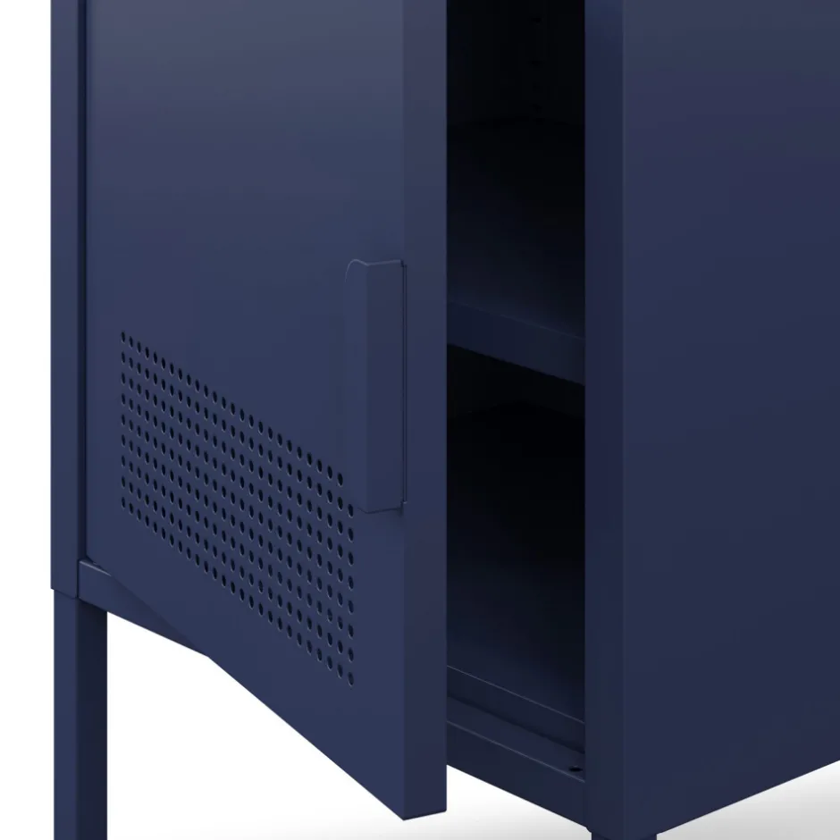 Discount Drawer ADEL Table de chevet 1 porte en métal L40cm