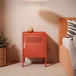 Discount Drawer ADEL Table de chevet 1 porte en métal L40cm