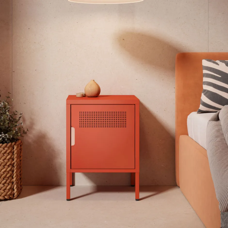 Discount Drawer ADEL Table de chevet 1 porte en métal L40cm