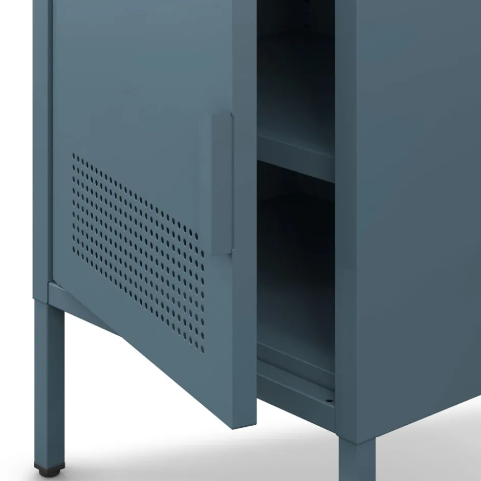 Discount Drawer ADEL Table de chevet 1 porte en métal L40cm