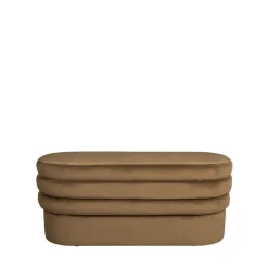 Online Dutchbone ADITI Banc en velours L93cm