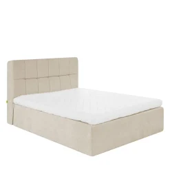 Discount Drawer AIR NEST Lit complet compressé boxspring en tissu 160x200cm