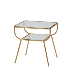 Outlet Woood AMAZING Table d'appoint en métal