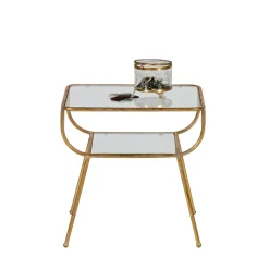 Outlet Woood AMAZING Table d'appoint en métal