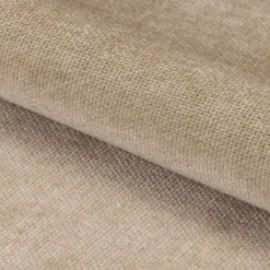 Drawer ANABATE Lot de 2 fauteuils de table en tissu et bois