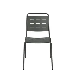 Best Drawer ARIA Lot de 4 chaises de jardin en métal