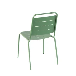 Best Drawer ARIA Lot de 4 chaises de jardin en métal