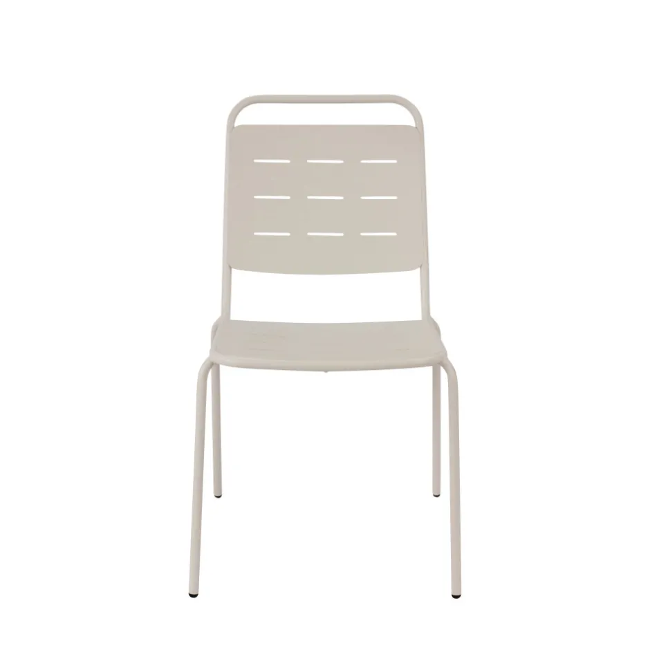 Best Drawer ARIA Lot de 4 chaises de jardin en métal
