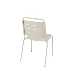 Best Drawer ARIA Lot de 4 chaises de jardin en métal