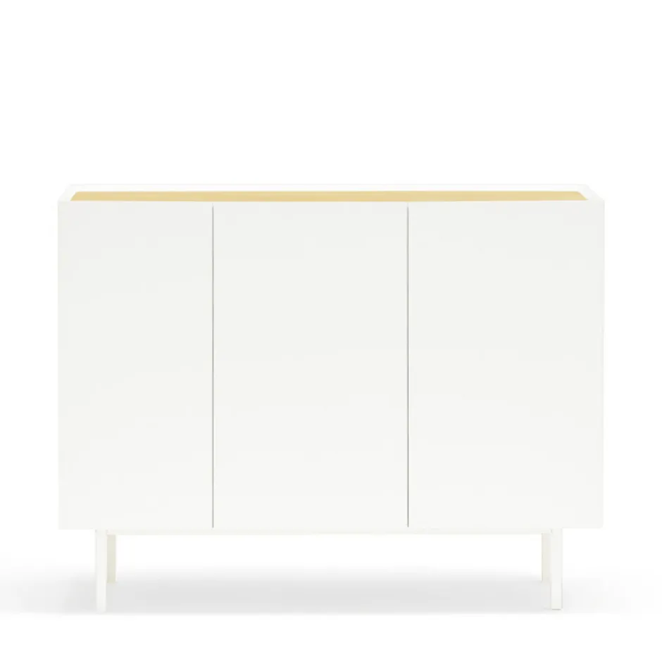 Hot Teulat ARISTA Buffet en bois 3 portes 3 tiroirs L110cm