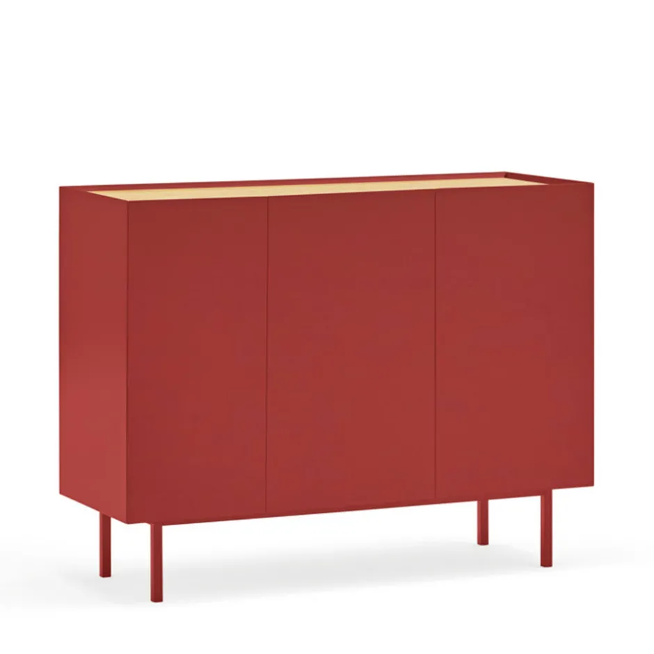Hot Teulat ARISTA Buffet en bois 3 portes 3 tiroirs L110cm