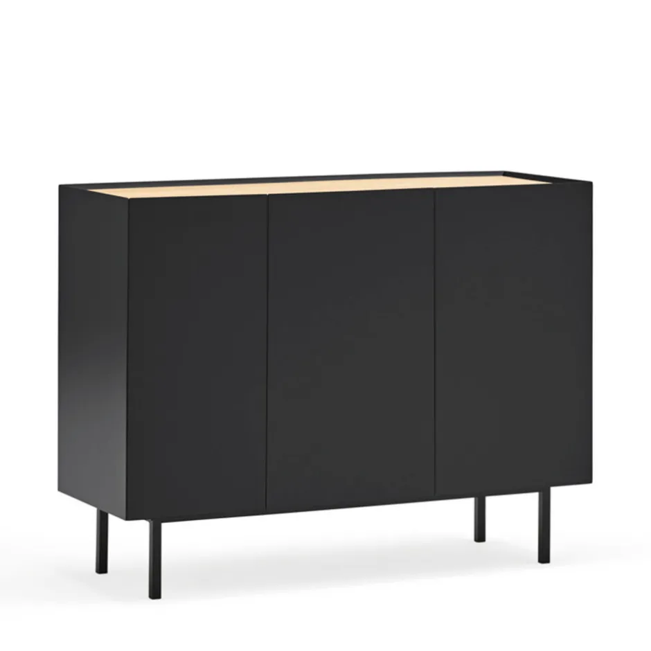 Hot Teulat ARISTA Buffet en bois 3 portes 3 tiroirs L110cm