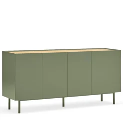 Best Teulat ARISTA Buffet en bois 4 portes 3 tiroirs L165cm