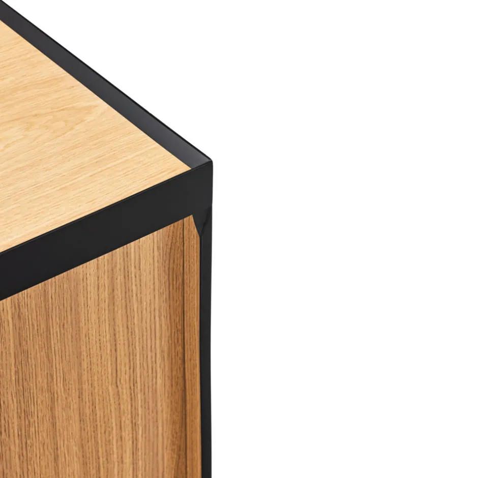 Best Teulat ARISTA Buffet en bois 4 portes 3 tiroirs L165cm