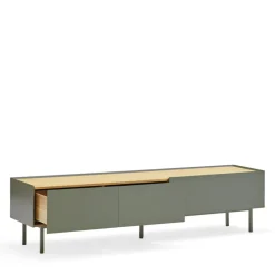 Outlet Teulat ARISTA Meuble TV en bois 1 porte 2 tiroirs L180cm