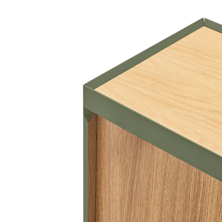 Outlet Teulat ARISTA Meuble TV en bois 1 porte 2 tiroirs L180cm
