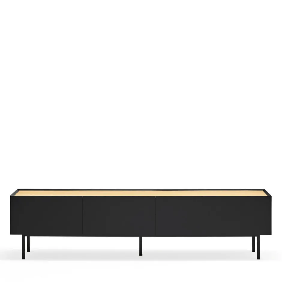 Outlet Teulat ARISTA Meuble TV en bois 1 porte 2 tiroirs L180cm