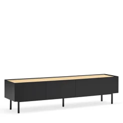Outlet Teulat ARISTA Meuble TV en bois 1 porte 2 tiroirs L180cm