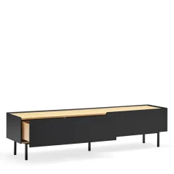 Outlet Teulat ARISTA Meuble TV en bois 1 porte 2 tiroirs L180cm