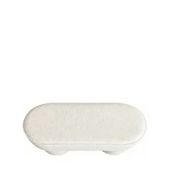 Online Drawer ARLO Banc arrondie en tissu bouclette L92cm