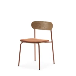 Best No name ARNO Lot de 2 chaises en tissu et métal