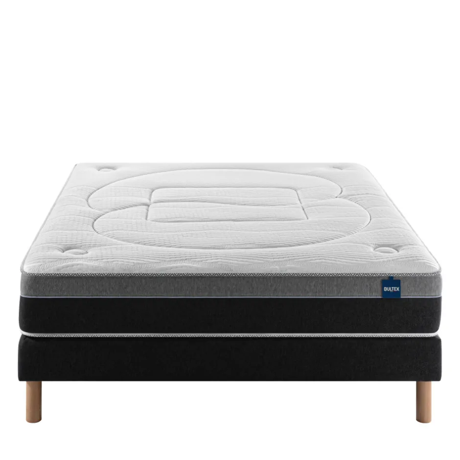 Hot Bultex ASTRION Matelas à ressorts mousse mémoire de forme, accueil enveloppant